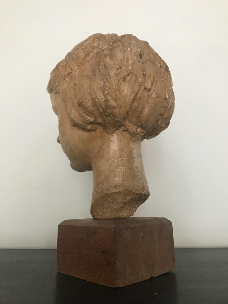 Head of a girl