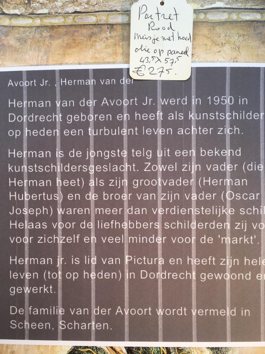 Herman Van Der Avoort jr 1950